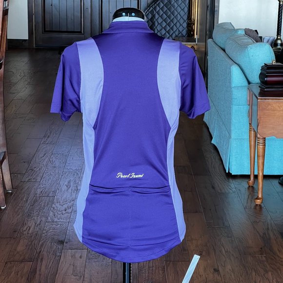Pearl Izumi Cycling Jersey size Large purple - Picture 2 of 6